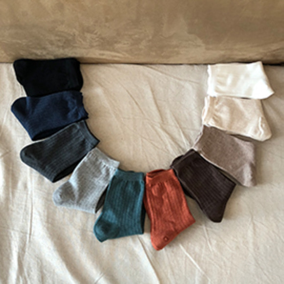 컬러즈 골지 socks (10color)